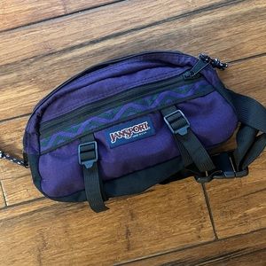 Vintage Jansport 1994 purple Fanny pack belt bag